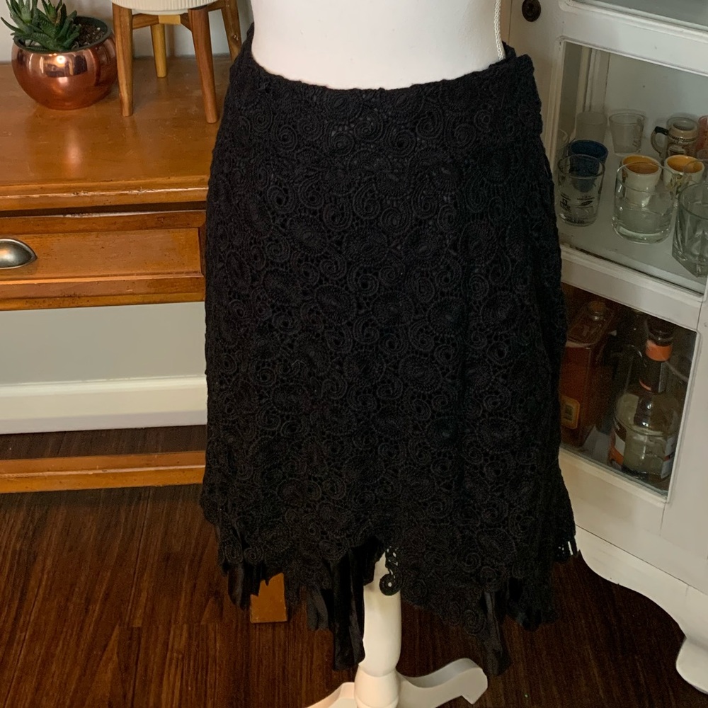 LEIFSDOTTER Black Lined Skirt - Picture 3 of 4